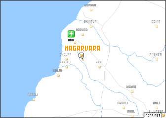 map of Magarvara