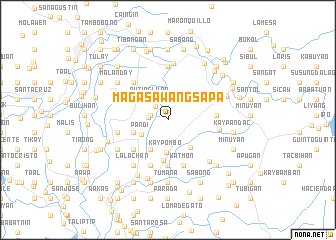 map of Magasawang Sapa