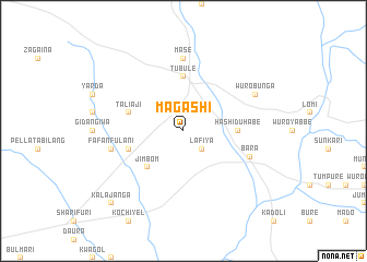 map of Magashi
