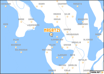 map of Magatzi