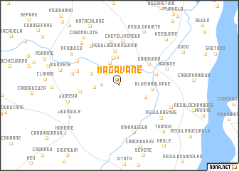map of Magavane