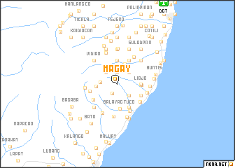 map of Magay