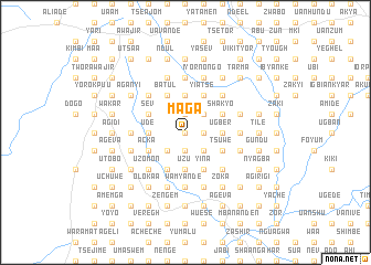 map of Maga