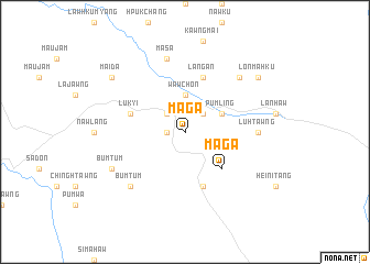 map of Maga