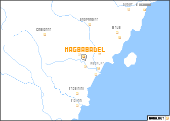 map of Magbabadel