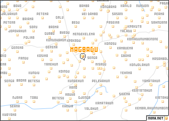 map of Magbadu