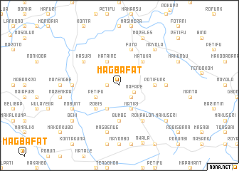 map of Magbafat