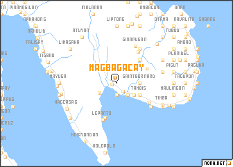 map of Magbagacay