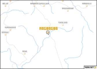 map of Magbagba