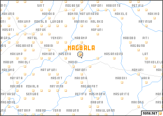 map of Magbala