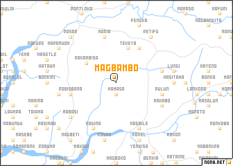 map of Magbambo