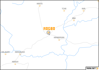 map of Magba