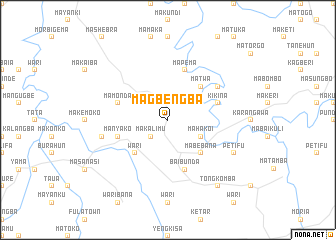 map of Magbengba