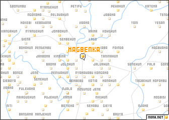 map of Magbenka