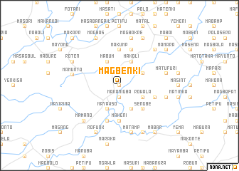 map of Magbenki