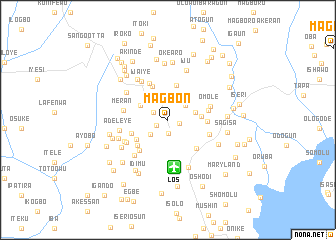 map of Magbon