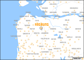 map of Magbung