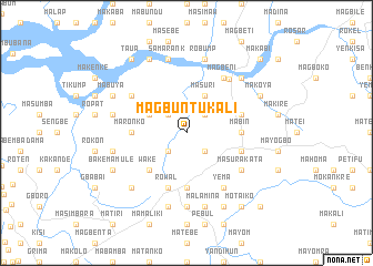 map of Magbuntukali