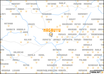 map of Magbuyu