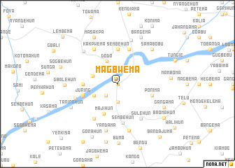 map of Magbwema