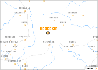 map of Magcakin