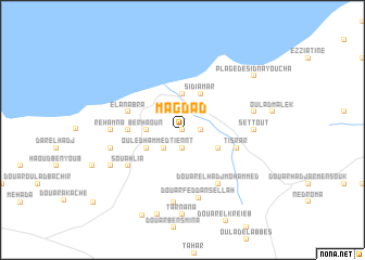 map of Magdad