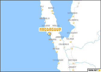 map of Magdaguup