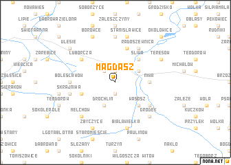 map of Magdasz