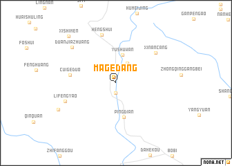 map of Magedang