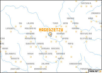 map of Magedzetzu