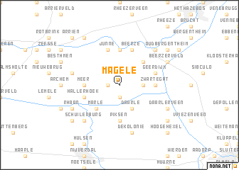 map of Magele