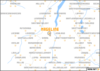 map of Mageline