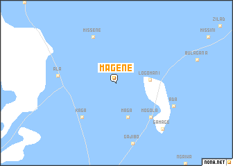 map of Magene