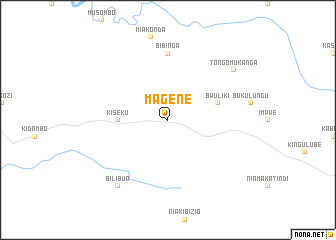 map of Magene