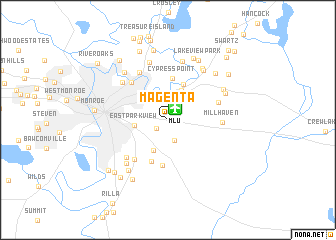 map of Magenta