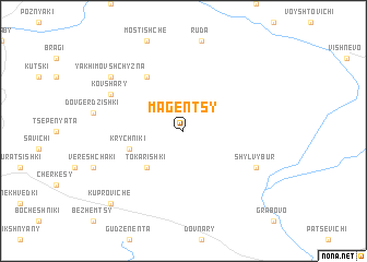 map of Magentsy