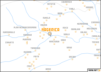 map of Magerica