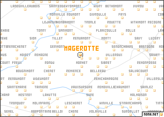 map of Magerotte