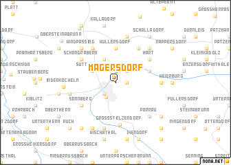 map of Magersdorf