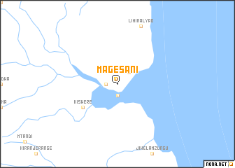 map of Magesani