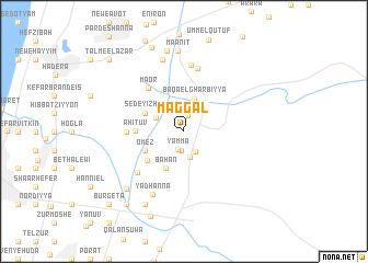 map of Maggal