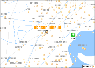 map of Maggan Juneja