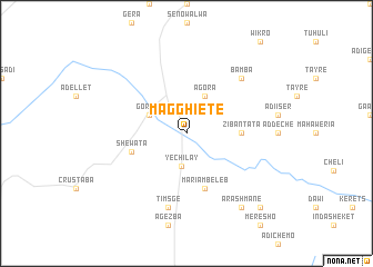 map of Magghiete