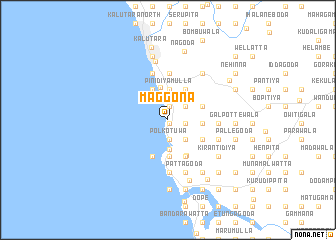 map of Maggona