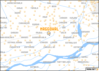 map of Maggowāl