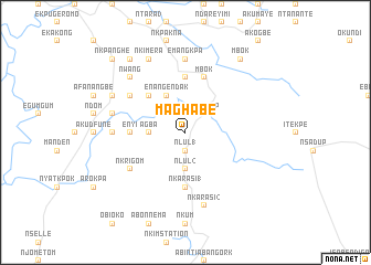 map of Maghabe