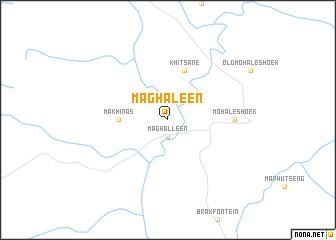 map of Maghaleen