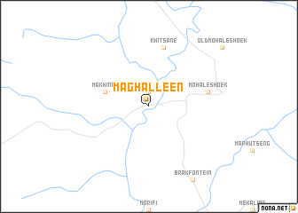 map of Maghalleen