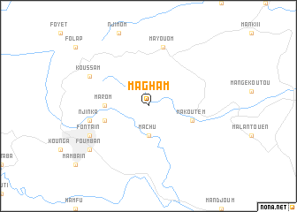 map of Magham