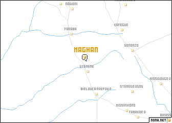 map of Maghan